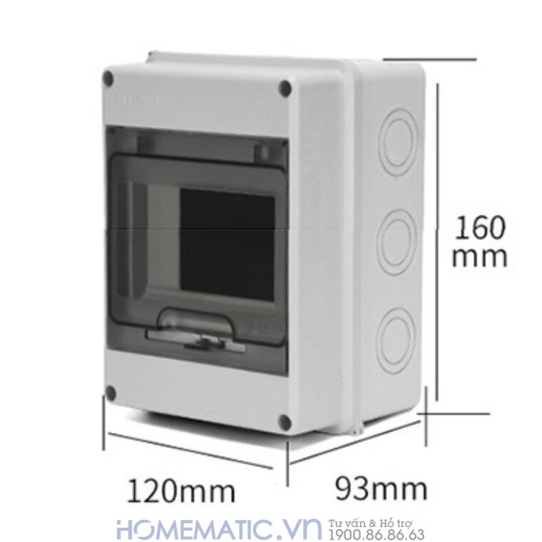 Hộp Chống Nước Ip65 Cho Cb Aptomat Gắn Ray Htx