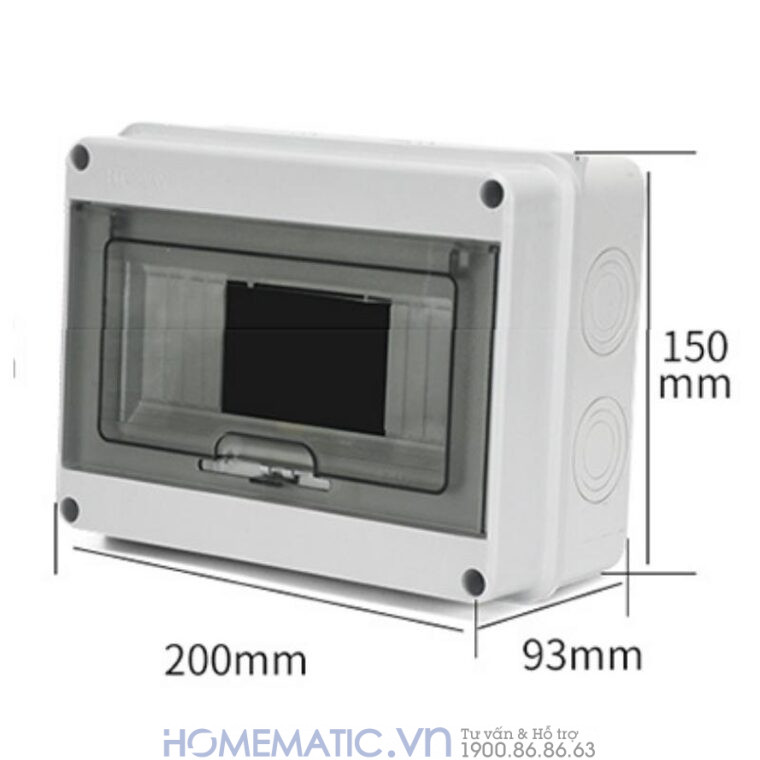 Hộp Chống Nước Ip65 Cho Cb Aptomat Gắn Ray Htx
