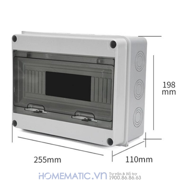Hộp Chống Nước Ip65 Cho Cb Aptomat Gắn Ray Htx