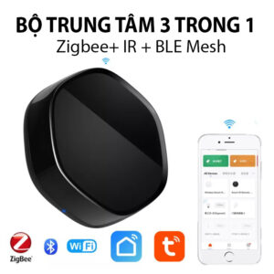 Trung Tâm điều Khiển Nhà Thông Minh Ir+zigbee+bluetooth Mesh Yzg14ble