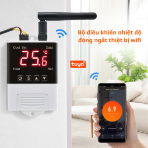 Bộ điều Khiển Nhiệt độ đóng Ngắt Thiệt Bị Wifi Dtc1201
