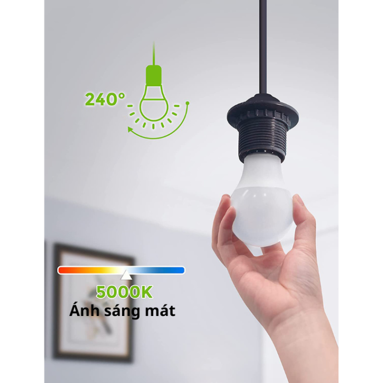 Bóng đèn Cảm Biến ánh Sáng Tự động Bật Khi Trời Tối Lsb100 Bóng đèn Cảm Biến ánh Sáng Tự động Bật Khi Trời Tối Lsb100