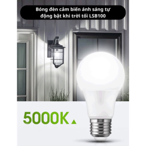 Bóng đèn Cảm Biến ánh Sáng Tự động Bật Khi Trời Tối Lsb100