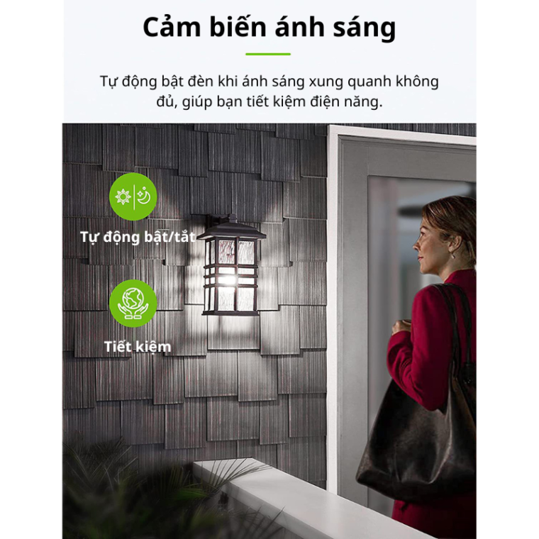 Bóng đèn Cảm Biến ánh Sáng Tự động Bật Khi Trời Tối Lsb100 Bóng đèn Cảm Biến ánh Sáng Tự động Bật Khi Trời Tối Lsb100