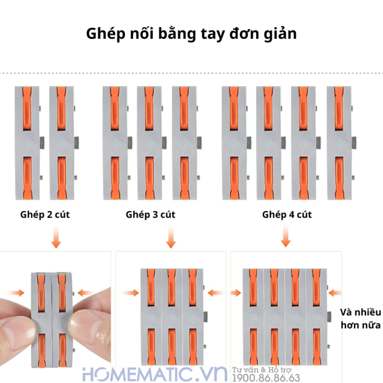 Cút Nối Dây điện 2 đầu Có Thể Lắp Ghép Theo Nhu Cầu Kv-221 Cút Nối Dây điện 2 đầu Có Thể Lắp Ghép Theo Nhu Cầu Kv-221