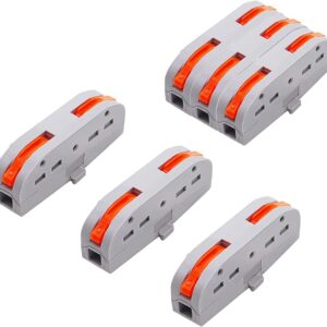 Cút Nối Dây điện 2 đầu Có Thể Lắp Ghép Theo Nhu Cầu Kv-221