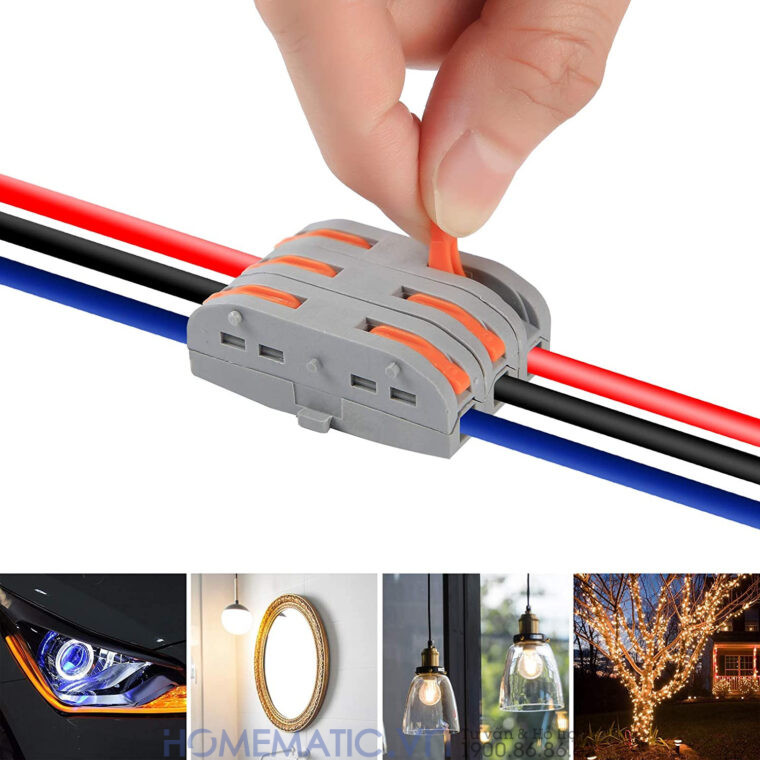 Cút Nối Dây điện 2 đầu Có Thể Lắp Ghép Theo Nhu Cầu Kv-221 Cút Nối Dây điện 2 đầu Có Thể Lắp Ghép Theo Nhu Cầu Kv-221