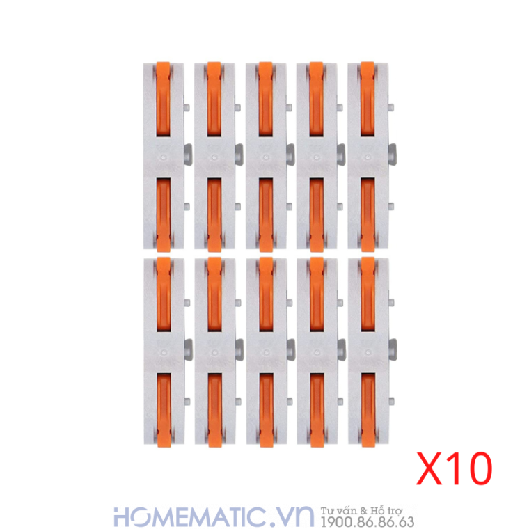 Cút Nối Dây điện 2 đầu Có Thể Lắp Ghép Theo Nhu Cầu Kv-221