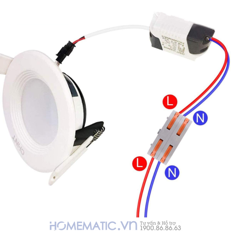 Cút Nối Dây điện 2 đầu Có Thể Lắp Ghép Theo Nhu Cầu Kv-221