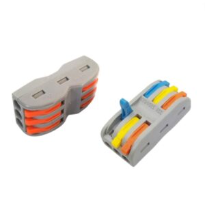 Đầu Nối Dây điện 3 Dây Pha 3 Cổng Chia Màu Kv774-3p3c