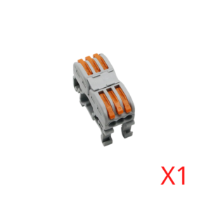 Đầu Nối Dây điện Gắn Thanh Ray Tủ điện 2 Dây Chia 3-5 Cổng Kv35