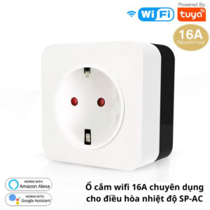 Ổ Cắm Wifi 16a Chuyên Dụng Cho điều Hòa Nhiệt độ Sp-ac
