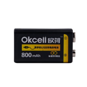 Pin Sạc Micro Usb 9v-6f22 800 Mah Okcell T18287