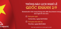 Thông Báo Lịch Nghỉ Lễ 2/9