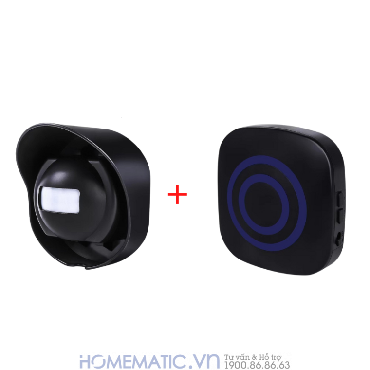 Chuông Báo Khách Không Dây Báo Trộm Chống Nước Ngoài Trời H453