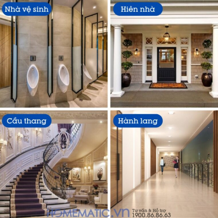 Công Tắc Cảm ứng Panasonic Gắn Nổi Trần WTKF23113-VN ứng dụng nhiều vị trí công trình