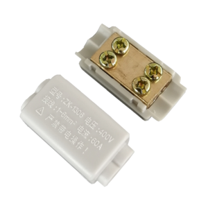 Cút Nối Dây điện Liền Khối Chịu Tải 1 Cổng Ra 2 Zk-1306 đôi Và đơn