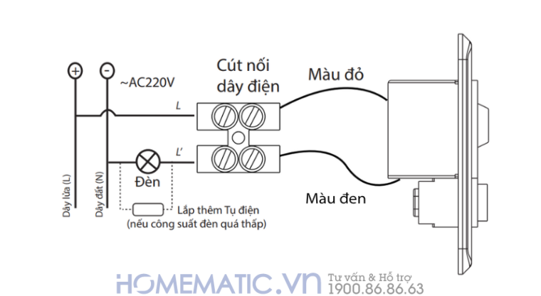 Công Tắc Panasonic Halumie Cảm ứng Hồng Ngoại Halupir Wevhpir2