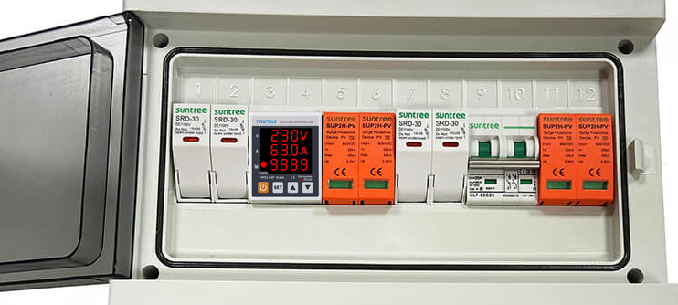 Công Tơ điện Tử Bảo Vệ Quá áp, Thấp áp, Quá Tải Tvps1-63p