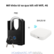 Mở khoá từ xa qua kết nối Wifi, 4G (P80)