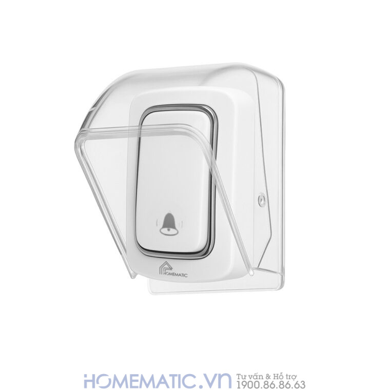 Chuông Cửa Không Dây Không Pin Homematic Hbm078 hộp bảo vệ chuông cửa