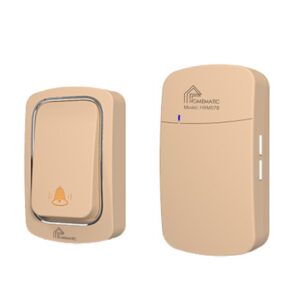 Chuông Cửa Không Dây Không Pin Homematic Hbm078 bộ màu vàng