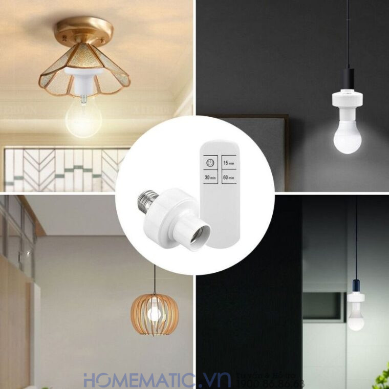 ứng dụng của đui đèn điều khiển từ xa