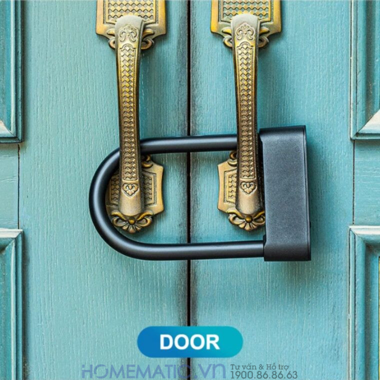 Khóa Chống Trộm Xe Máy Khóa Càng Xe Máy Vân Tay Thông Minh Jinjian J818