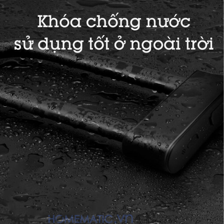 Khóa Chống Trộm Xe Máy Khóa Càng Xe Máy Vân Tay Thông Minh Jinjian J818