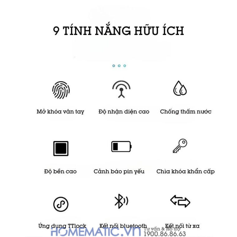 Tính năng của khóa xe máy thông minh