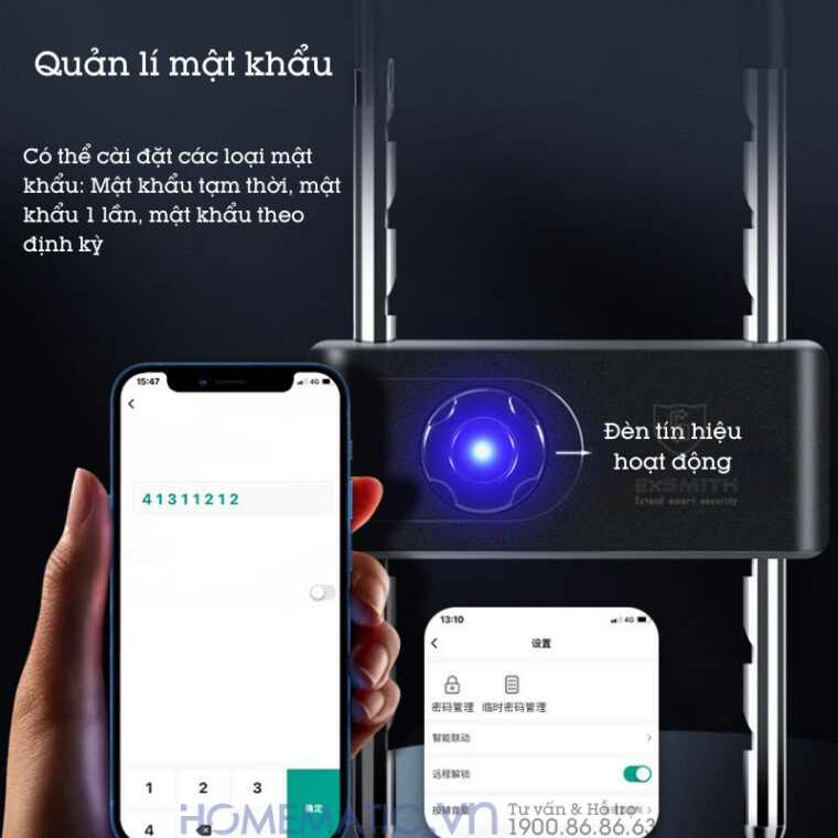 Ổ Khóa Cửa Kính Cường Lực Khóa Tay Nắm Cửa Kính Thủy Lực Thông Minh Exsmith Plu2-ty feature discription