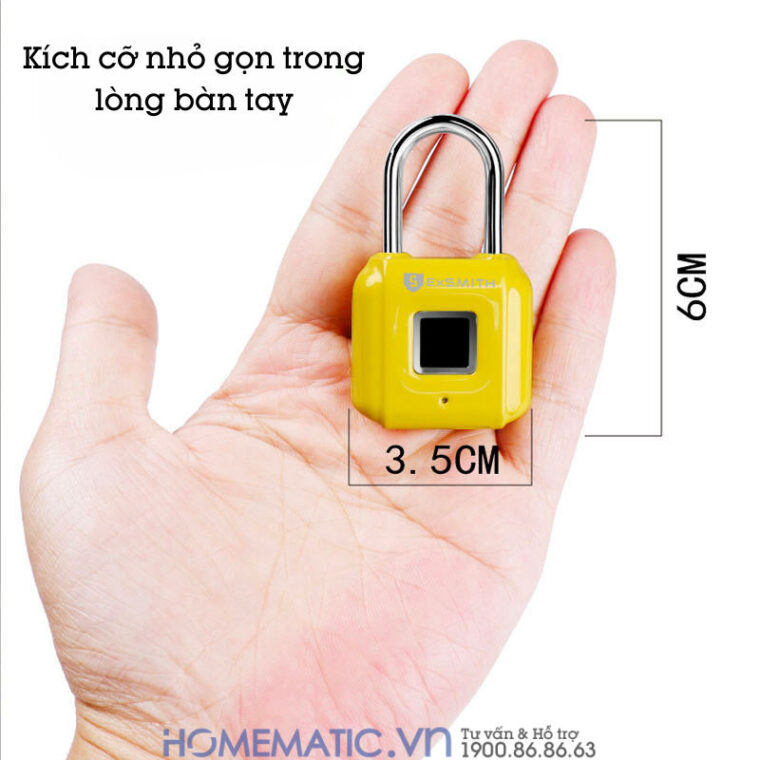 Ổ Khóa Mini Khoá Vali Nhỏ Khóa Tủ Vân Tay M100 kích thước nhỏ gọn Ổ Khóa Mini Khoá Vali Nhỏ Khóa Tủ Vân Tay M100 kích thước nhỏ gọn