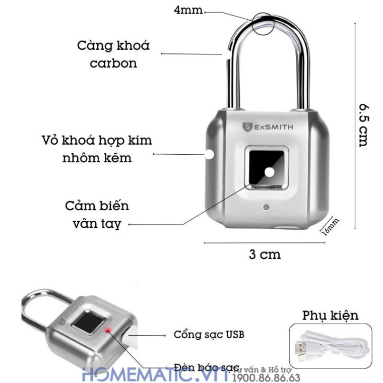 Ổ Khóa Mini Khoá Vali Nhỏ Khóa Tủ Vân Tay M100 feature discription Ổ Khóa Mini Khoá Vali Nhỏ Khóa Tủ Vân Tay M100 feature discription
