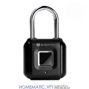 Ổ Khóa Mini Khoá Vali Nhỏ Khóa Tủ Vân Tay M100 màu đen