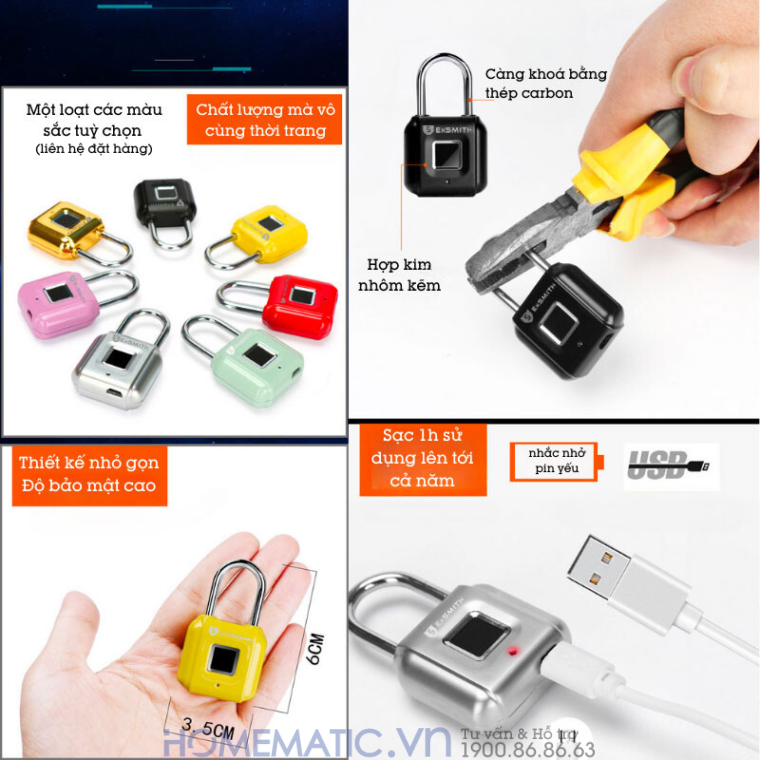 Ổ Khóa Mini Khoá Vali Nhỏ Khóa Tủ Vân Tay M100 ứng dụng thực tế Ổ Khóa Mini Khoá Vali Nhỏ Khóa Tủ Vân Tay M100 ứng dụng thực tế