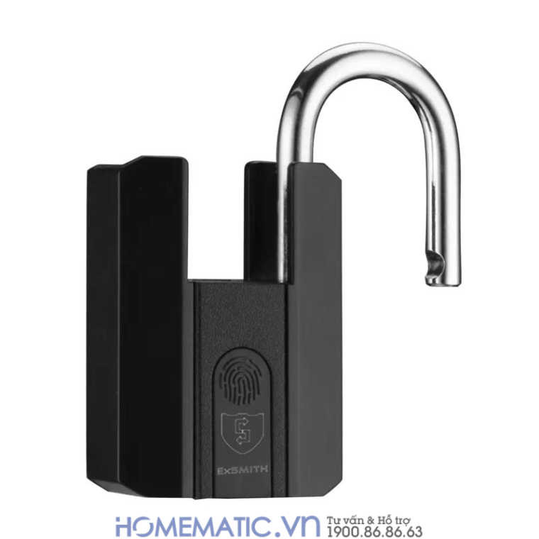 Ổ Khóa Vân Tay Exsmith P303 với khoá càng mở