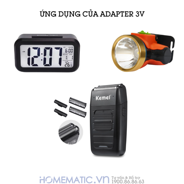 Adapter 12v 9v 3v 4.5v 5v 6v 7.5v Củ Sạc, Bộ Nguồn Usb Các Loại Cho Thiết Bị điện