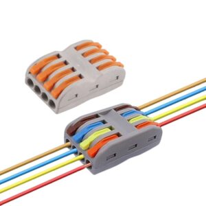 Cút Nối đầu Nối Dây điện Nhanh 4 Cổng Ra 4 Kv774-4p4c