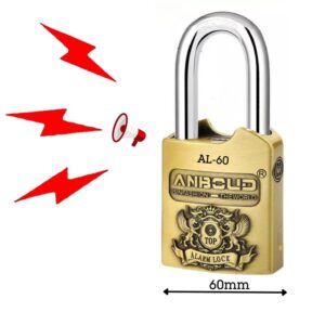 Ổ Khóa Cửa Chống Trộm Phát Tiếng Kêu Báo động Chống Nước Cao Cấp Anboud Al-60
