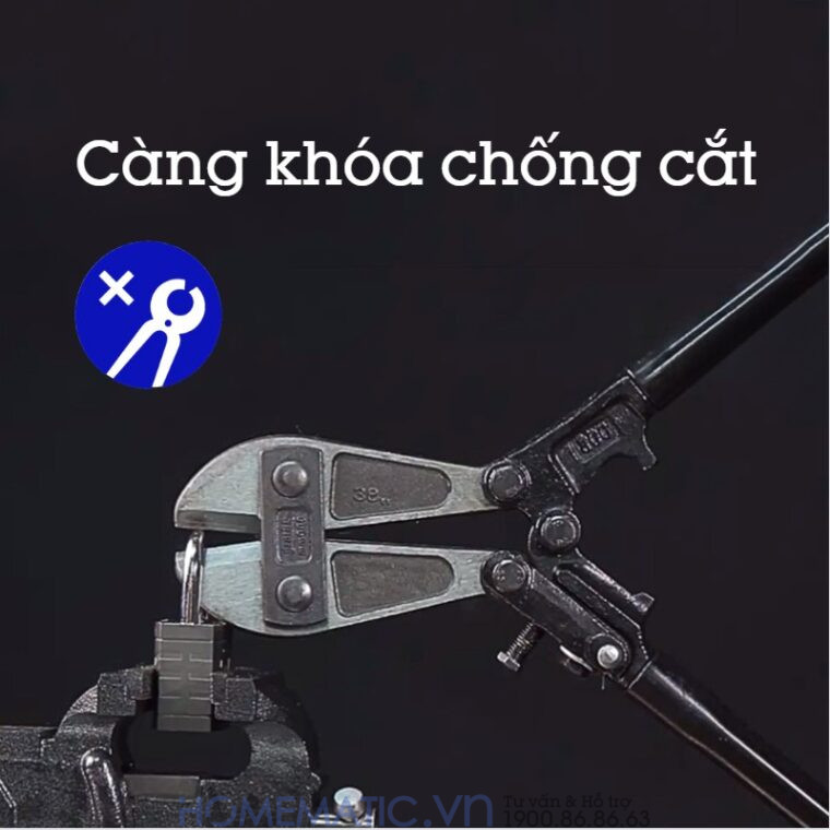 Ổ Khóa Vân Tay chống cắt Loại To Exsl