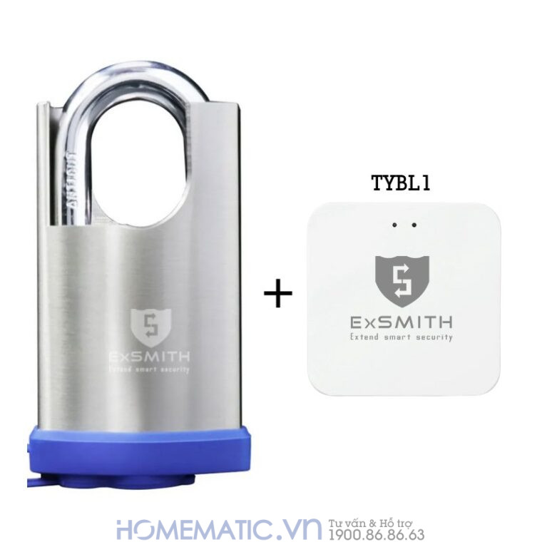 Ổ Khoá Vân Tay Cửa Cổng Exsmith Epl365 và bộ kết nối internet TYBL1
