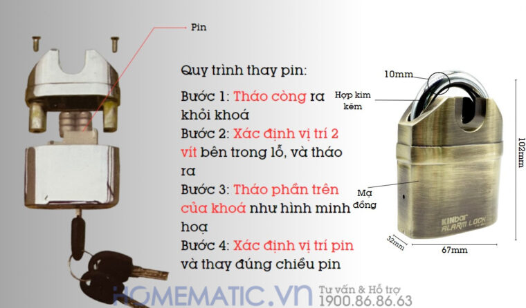 thay pin ổ khóa chống trộm thay pin ổ khóa chống trộm