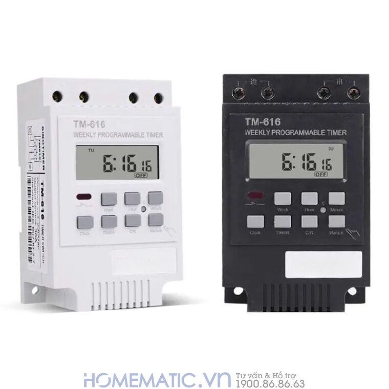 Bộ Hẹn Giờ Timer Kg316t trắng và đen Bộ Hẹn Giờ Timer Kg316t trắng và đen
