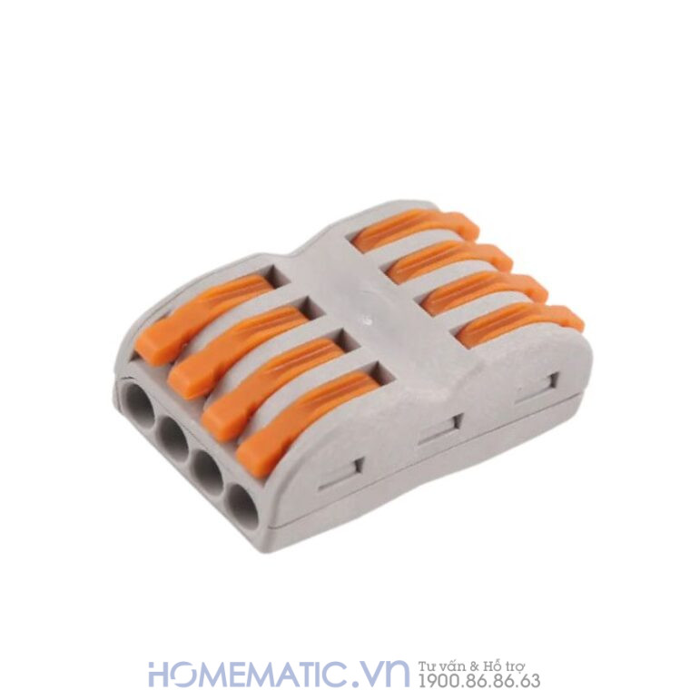 Cút Nối đầu Nối Dây điện Nhanh 4 Cổng Ra 4 Kv774-4p4c