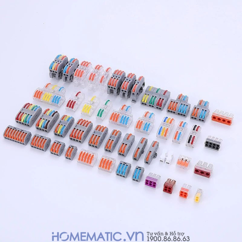 Cút Nối đầu Nối Dây điện Nhanh 5 Cổng Ra 5 Kv774-5p5c