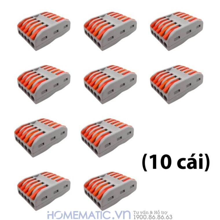 Cút Nối đầu Nối Dây điện Nhanh 5 Cổng Ra 5 Kv774-5p5c