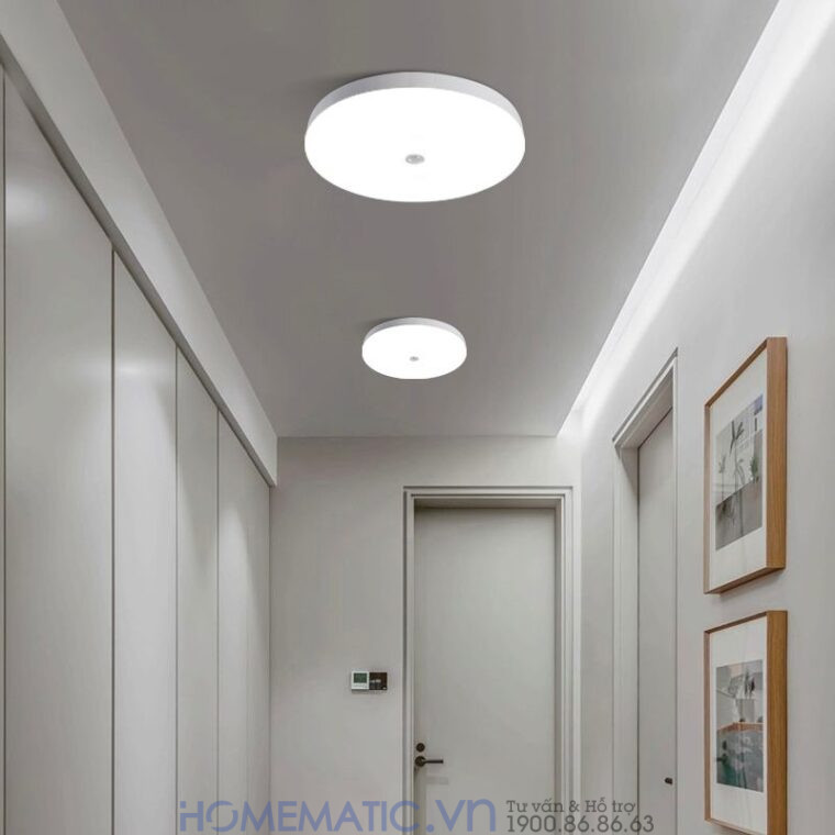 Đèn ốp Trần Cảm Biến Chuyển động Dj-03a ứng dụng