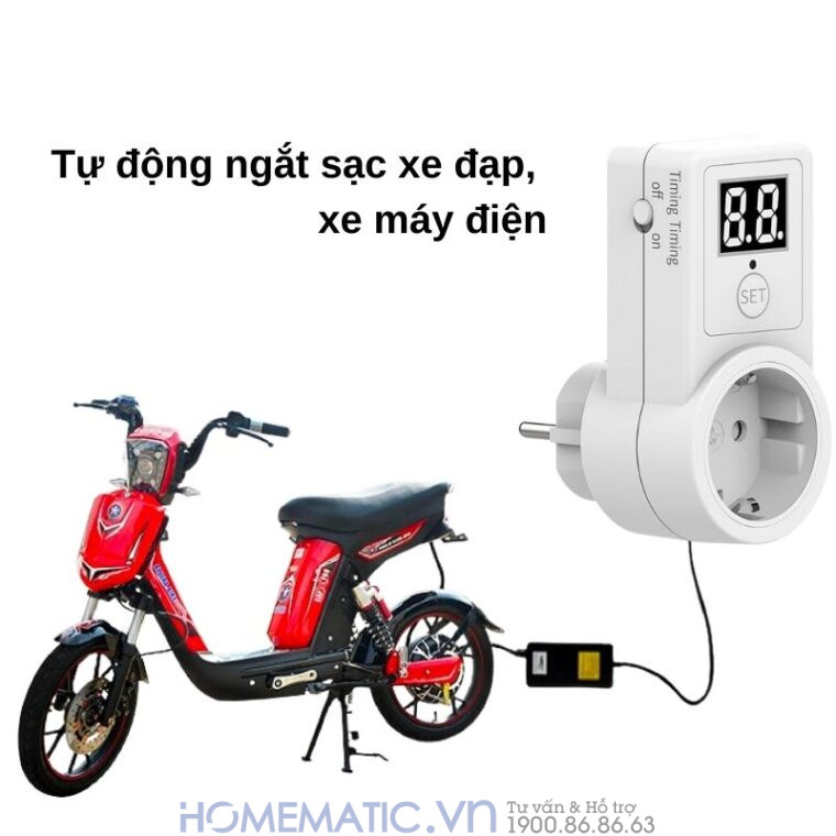 Ổ Cắm Hẹn Giờ Lùi ổ điện Hẹn Giờ Al09-2d ứng dụng thực tế