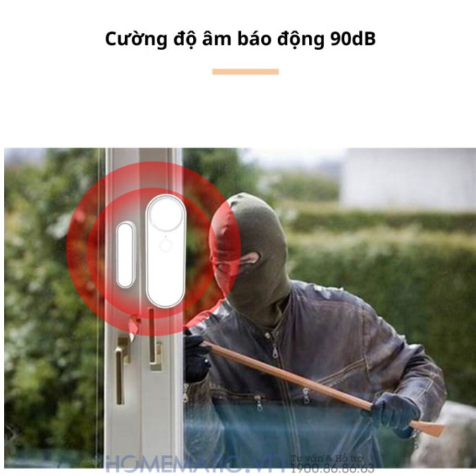 Cường độ âm báo độ từ 90db