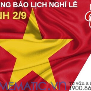 Thông Báo Lịch Nghỉ Lễ 2/9
